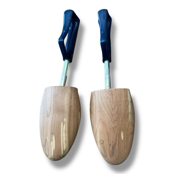 Shoe Keeper Rochester Travel Tree Blue Handle Shoe Shaper Insert Size Large - Picture 1 of 3